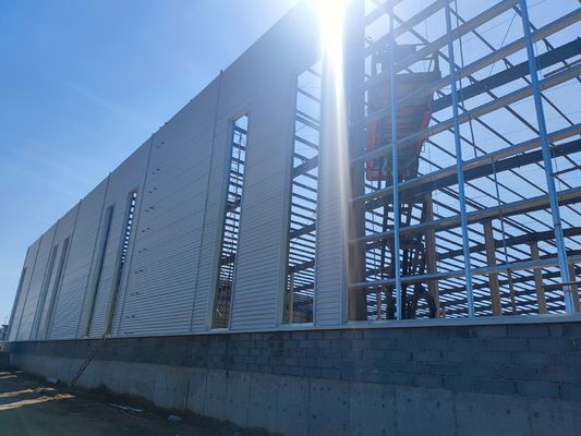 Αυστραλιανό στυλ Καλό σχεδιασμένο προετοιμασμένο χάλυβα δομή Αποθήκη κατασκευή λύση