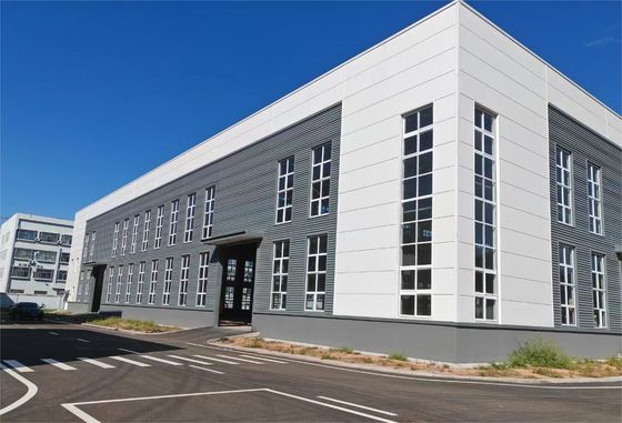 Ανθεκτική μεταλλική κατασκευή πλαισίου από χάλυβα, προκατασκευασμένη κατασκευή μεταλλικής αποθήκης, υψηλή απόδοση, υψηλή σταθερότητα