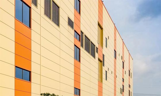 Σκληρό ανθεκτικό άκαμπτο ατσάλινο πλαίσιο Κατασκευή αποθήκης