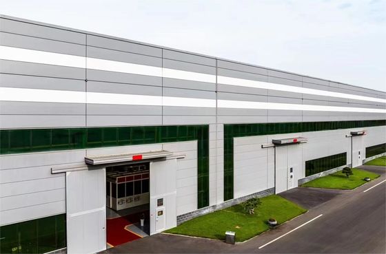 Μακροχρόνια διάρκεια ζωής Σκληρή δομή από χάλυβα Κατασκευή αποθήκης με προσαρμόσιμο μέγεθος και διάταξη