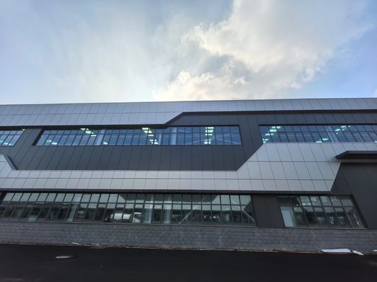 Ελαστική ταχεία συναρμολόγηση Χάλυβα δομή Κατασκευή αποθήκης για επιχειρήσεις